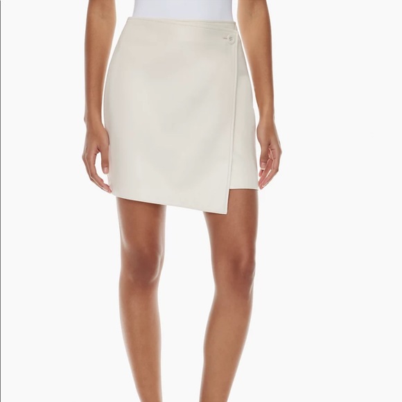 SOLD Babaton Vicinity Vegan Leather Skirt - Picture 3 of 5